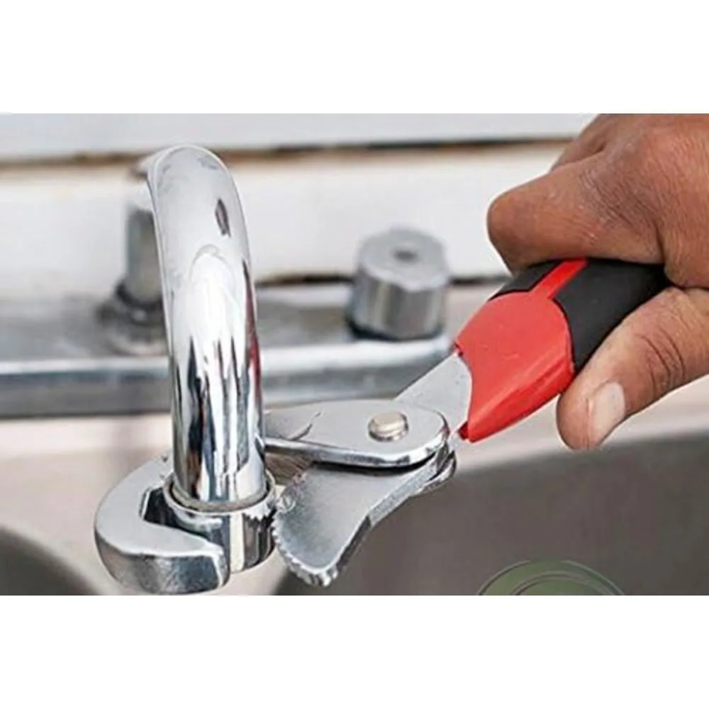 Adjustable Wrench,Adjustable Spanner, Universal Wrench,Quick Multi-function,New Snap'N Grip 9-32mm 2 Packs view 5