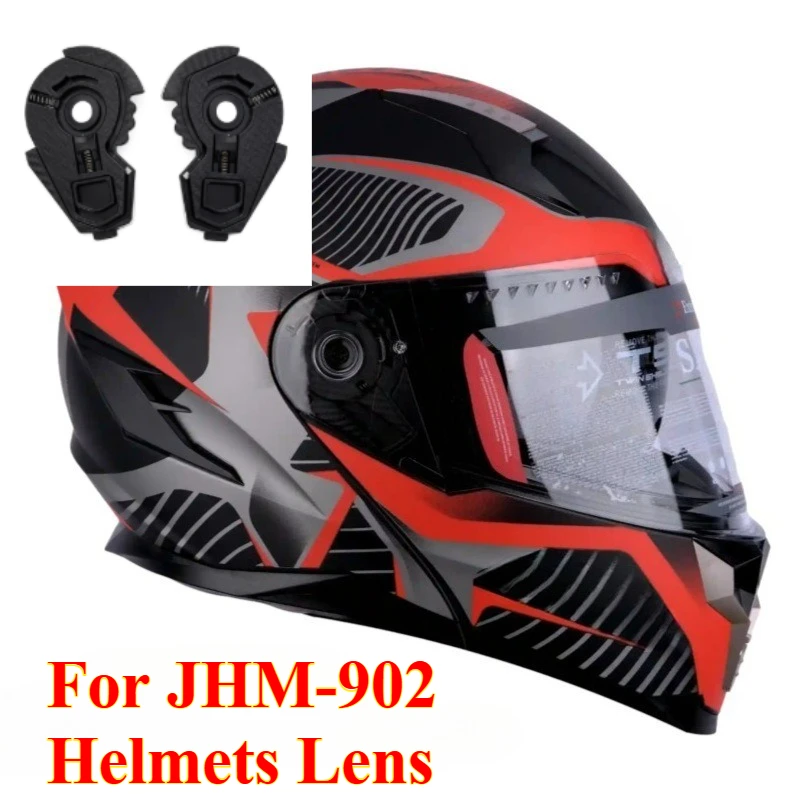 

2 шт., винт основания для шлемов, пряжка для линз, аксессуар для шлемов JHM-902, фиксированная пластина основания объектива для шлемов, аксессуары для мотоциклетных шлемов