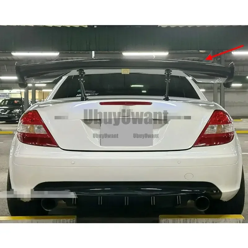 ABS Plastic Unpainted Rear Spoiler Wing For R171 R172 For Benz SLK Class 2006- 2013 SLK200 SLK280 SLK300 SLK350