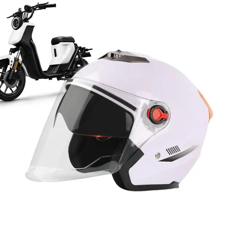 

Open Face Motorcycle 3/4 Moped Helmets Portable Open Face Helmets Motorbike Helm Moto Bike Motocross Helmets for motor bikes