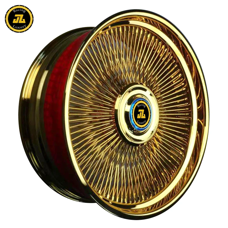 

Jiangzao Custom Spoke Wire Wheel Knock Offs 14 15 16 17 18 19 20 21 22 Inch 5x120 for Rolls Royce cadillac Thunderbird chevrolet