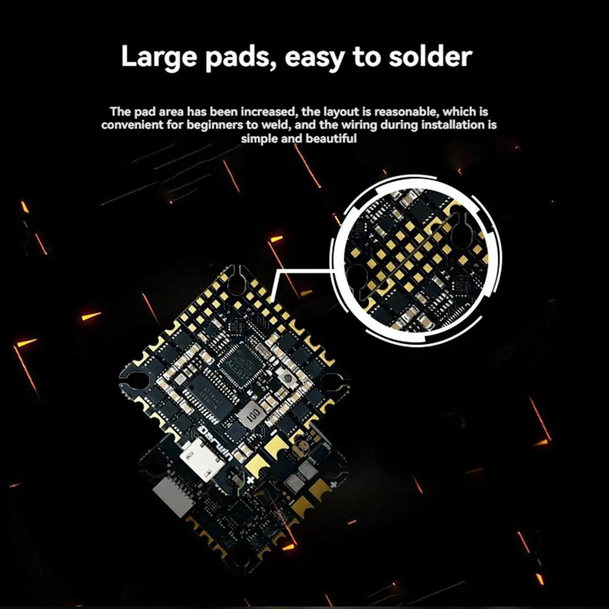 BEST CHOICE）F435 AIO Flight Controller 45A BLHeli S AM32 ESC 2-6S for FPV Drone Quadcopter RC Racing & Freestyle
