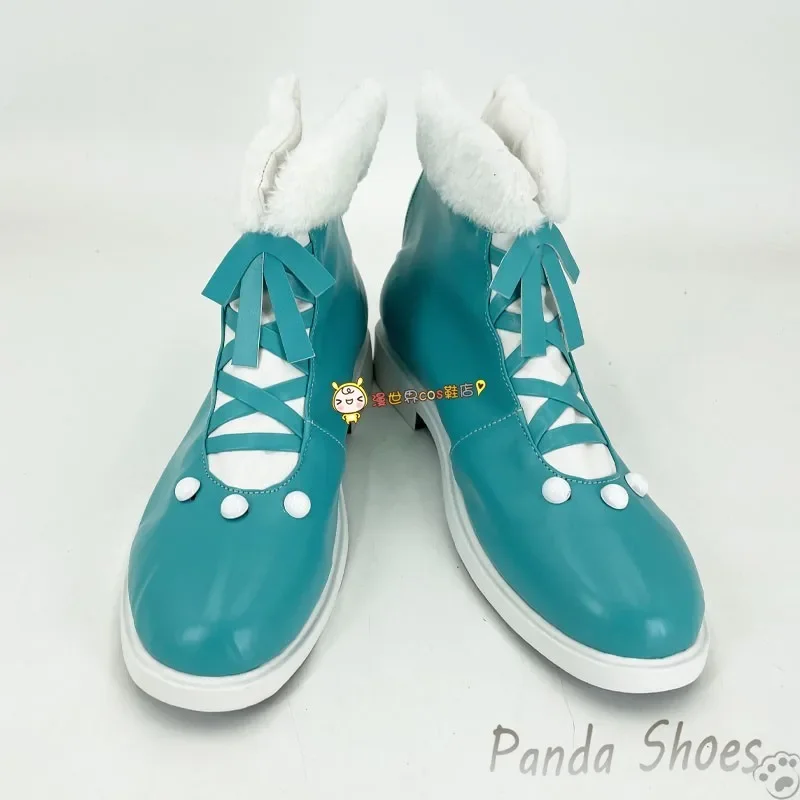 Lovelive Tang Keke 코스프레 신발 애니메이션 퍼플 코스 부츠 코믹 Tang Keke 코스프레 의상 콘 할로윈 파티용 신발