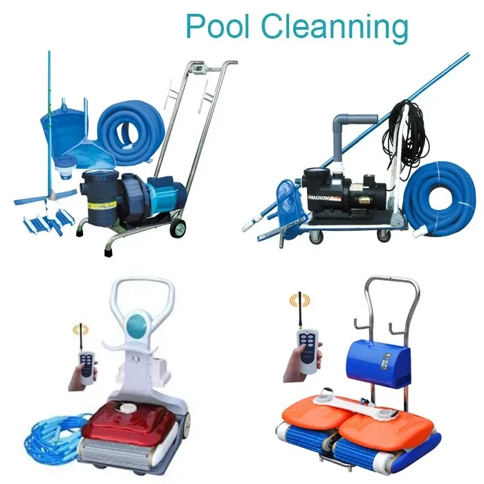 Ground Swimming Pool Bottom Accessories Floor Cleaning Machine Cleaner Equipment