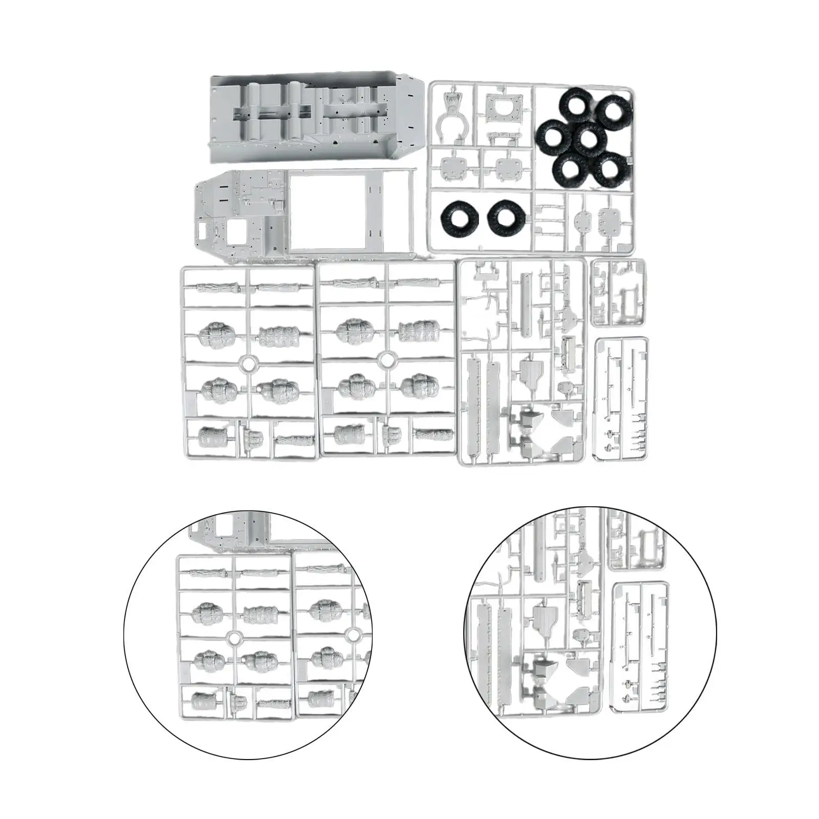 Kit de modelo de tanque 1:35, vehículo de juguete para adultos y niños, niños y niñas