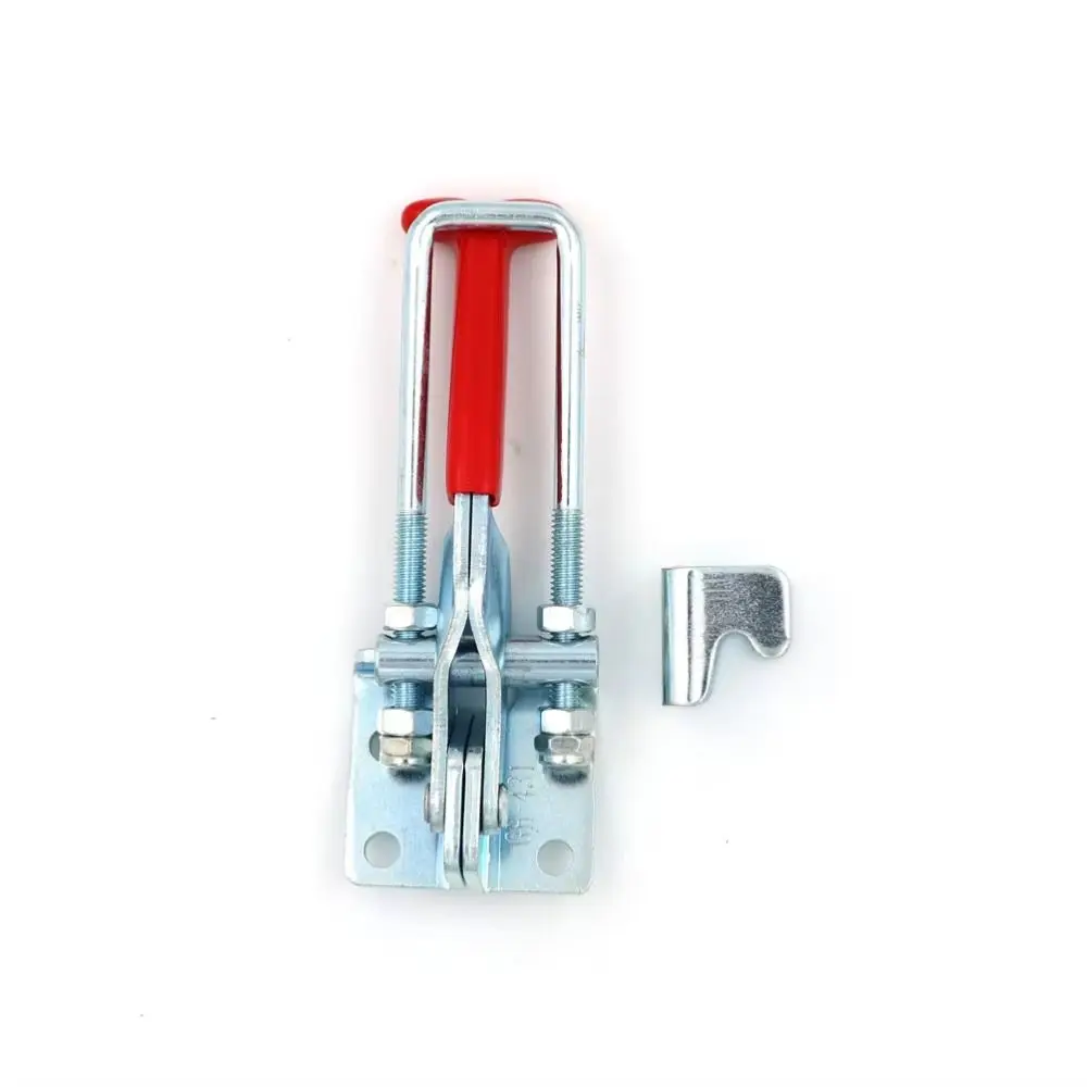 Heavy Duty 431 Type Toggle Clip Self-lock Manual Self-lock Toggle Clamp Quick Release Adjustable Door Bolt Type Clamp