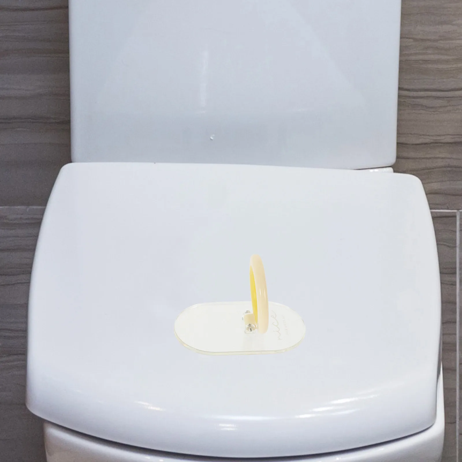 

2pcs Reusable Toilet Seat Lifter Adhesive Handle For Home Bathroom Supplies Avoid Touching Lid Cover Lavatory Seats Lifter For