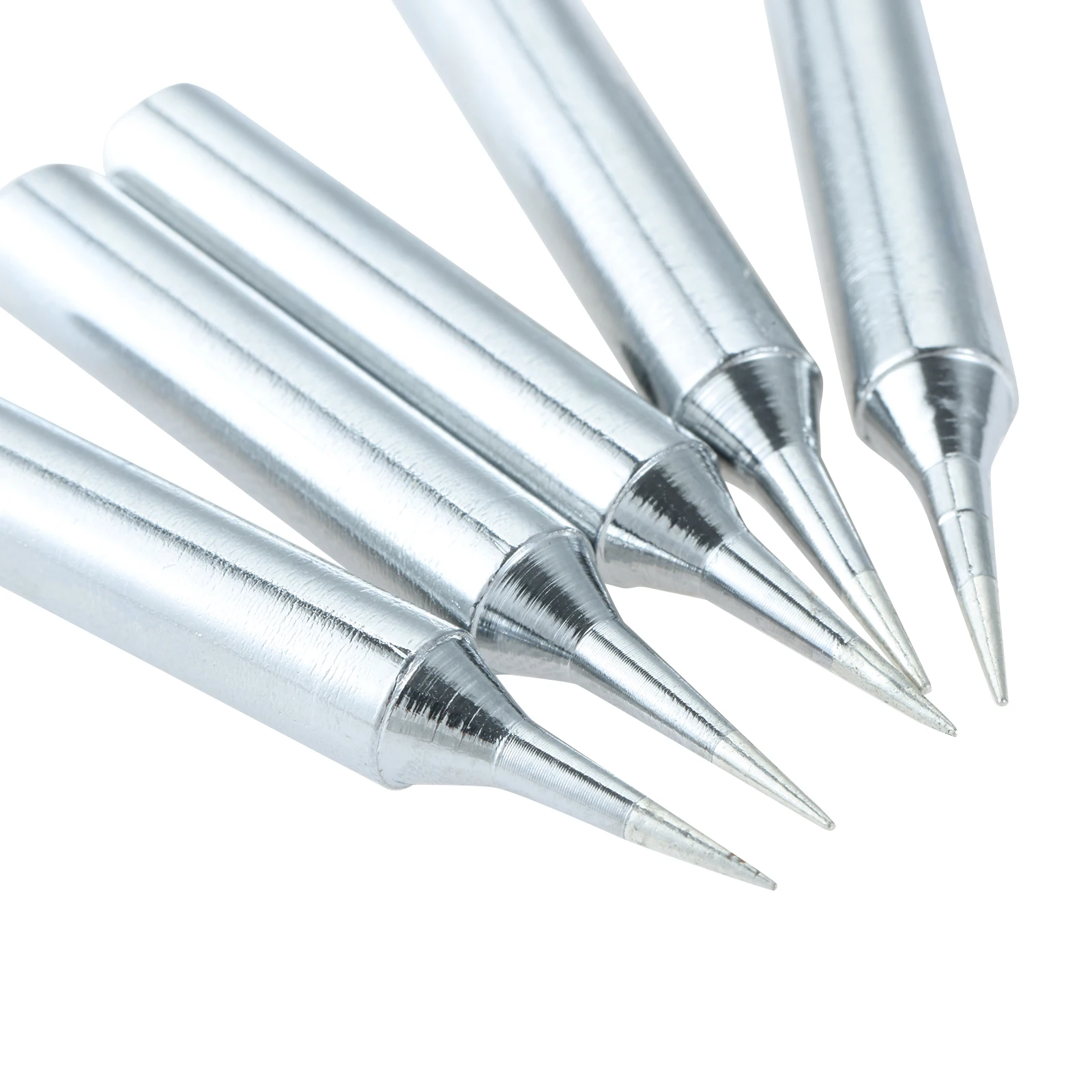 5 sztuk I końcówki lutownicze zestaw pasuje do 936 stacje lutownicze żeliwna głowica do lutowania elektrycznych uniwersalnych miedzianych głowic spawalniczych 900 m-i