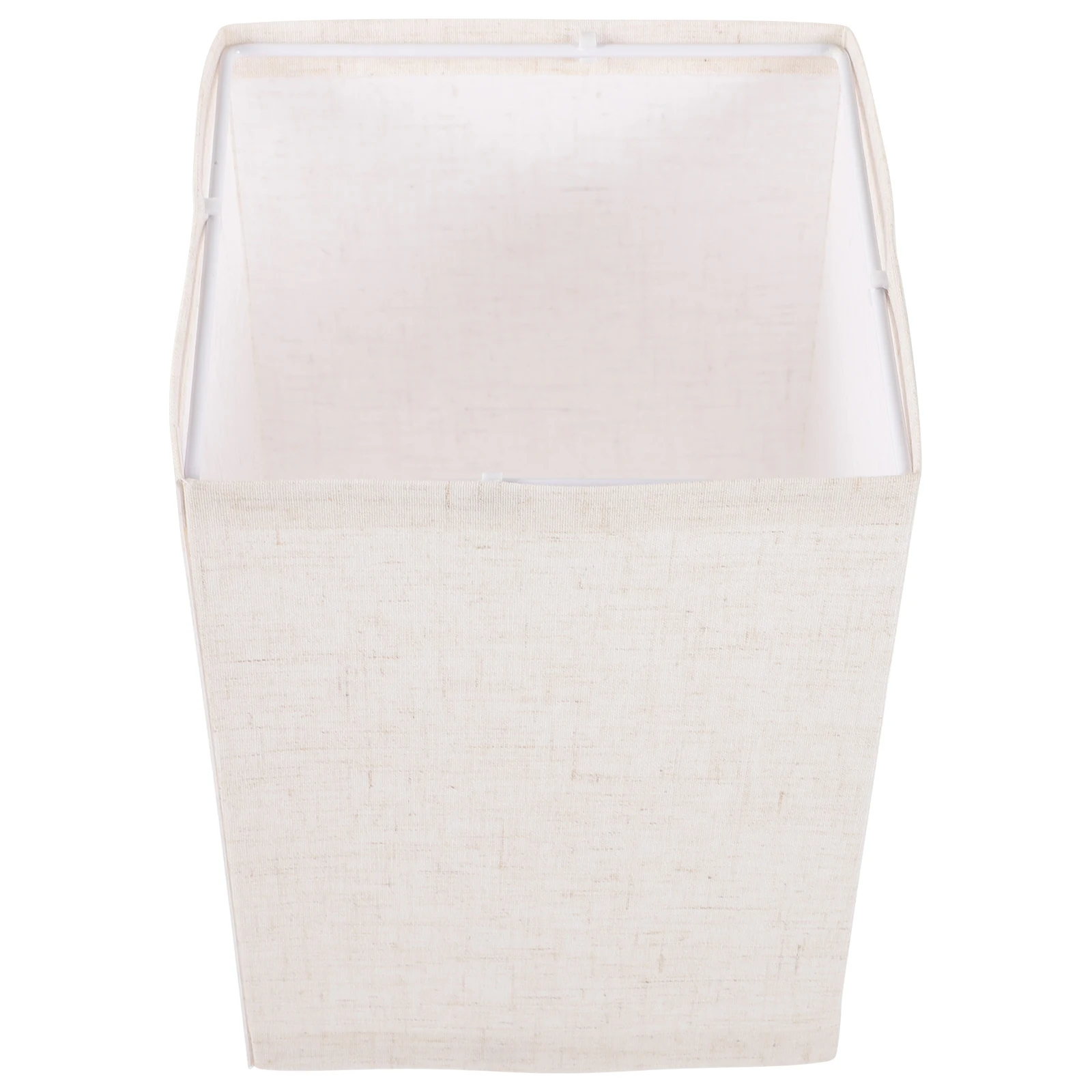 

Cloth Lampshade Square Fabric Lamp Shade Replacement Table Light Cover E27 Decorative Lamp Accessory for Bedroom Living Room