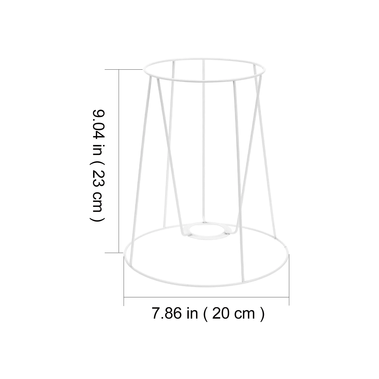 

Lamp Shade Frame Iron Sturdy DIY Lampshade Rack Table Lamp Frame Metal Light Holder for Desk Home Office Use Iron Lampshade Rack