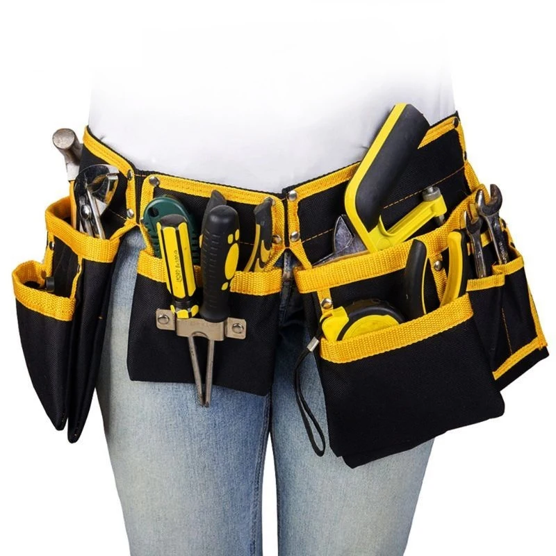 Multi-functional Electrician Tools Bag Waist Pouch Belt Storage Holder Organizer Free Ship