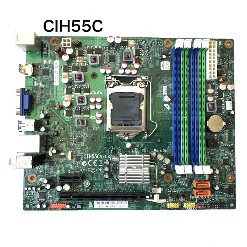 

For Lenovo H310 H320 Desktop Motherboard CIH55C H55H-LD 15-R39-011000 Mainboard 100% Tested OK Fully Work Free Shipping