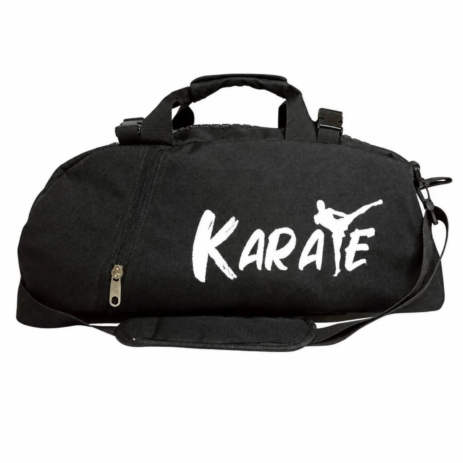 Karate Backpack for Sports Gear Storage with Printed Graphic Shoulder Strap Bag Oxford Nylon Gym Training Duffel - view 4