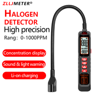 High Sensitivity Freon Leak Detector Halogen Leak Detector R22 R410A R134A R1234YF Refrigerant Gas HVAC Air Conditioner Tester
