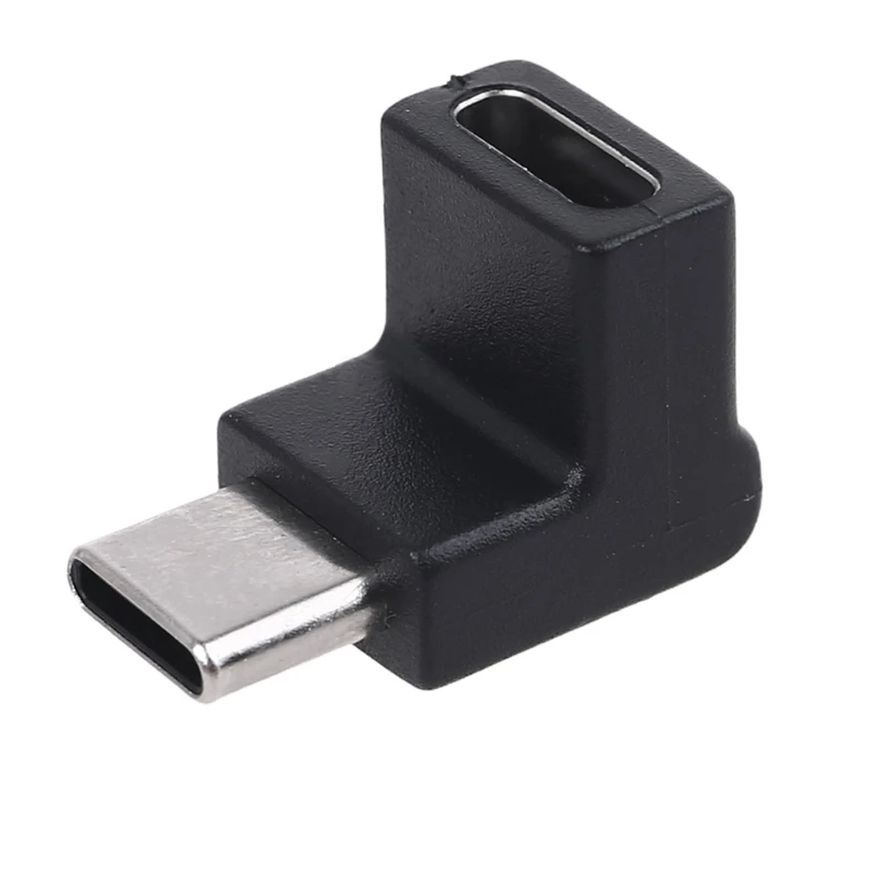 

Прямоугольный 90 градусов USB 3.1 Type C штекер-гнездо USB C конвертер адаптер для мобильного телефона планшета ноутбука USB C зарядное устройство