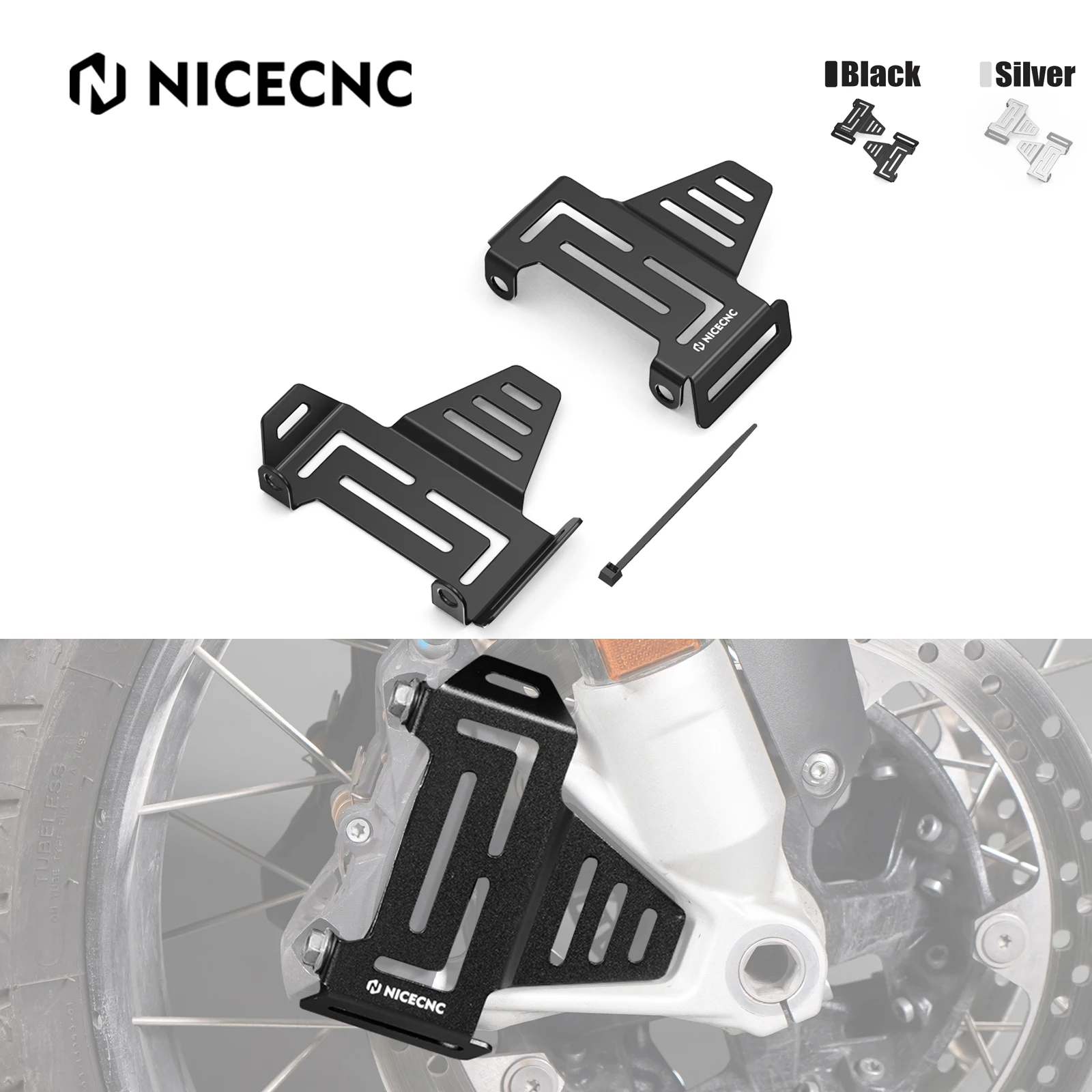 

For 2019-2024 2023 BMW R1250GS/Adventure Front Brake Caliper Guard R 1250 GS R 1250 GSA ADV R1200GS R1200GS Adventure 2013-2018