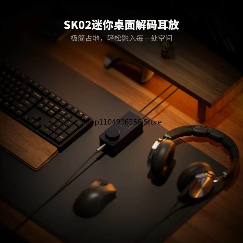 

Для FosiAudio SK02 настольный усилитель для наушников декодер аудиофильский портативный DSD аудиодекодер