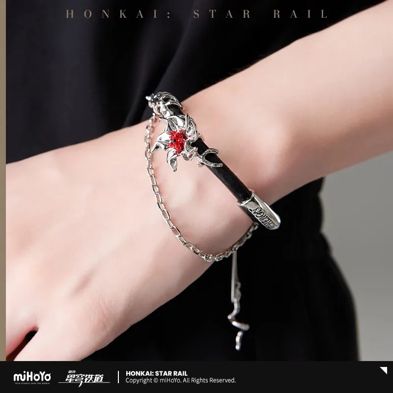 

miHoYo Game Official Acheron Bracelet Honkai Star Rail Acheron Theme Bracelet Anime Jewelry Accessorie Cosplay Halloween Gifts