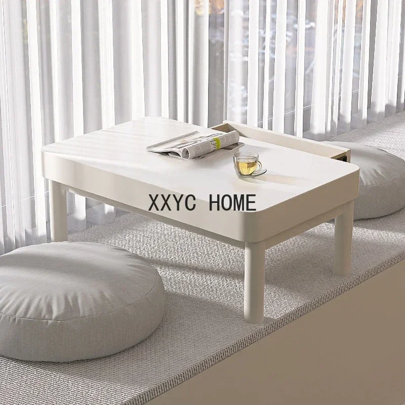 

Coffee Table Living Room Home Simple Small Table Bedroom Sitting Floor Side Table Modern Simple Bay Window Low