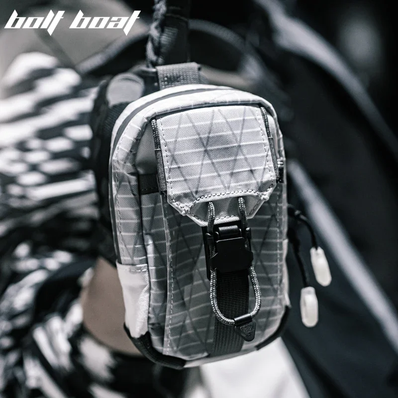 BOLTBOAT Mont Blanc Shoulder Strap Expansion Pouch - Molle-Compatible EDC Organizer for Tactical Backpacks & Sling Bags