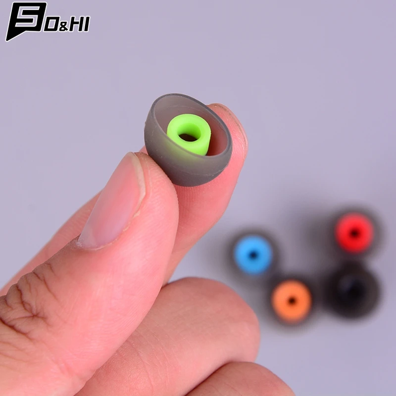 

20 шт., силиконовые чехлы для наушников-вкладышей, сменные насадки для наушников, вкладыши для наушников, амбушюры, подушечки