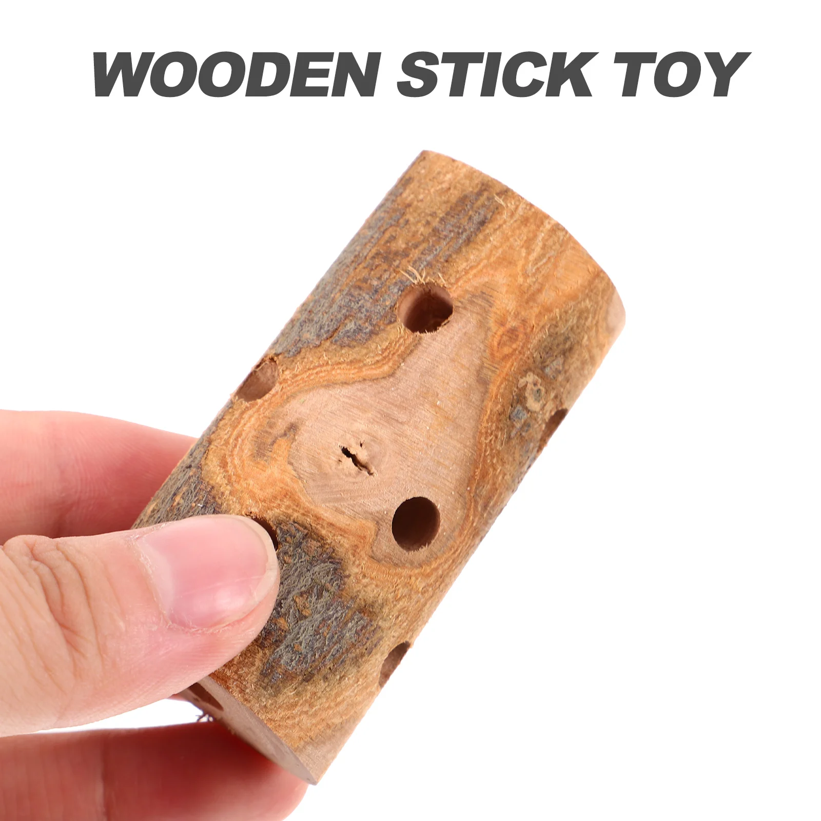 

3 Pcs Wood Chew Sticks Natural Wooden Toys Grinding Teeth for Bunny Hamster Guinea Pig Biting Playthings Guinea Pig Pet Supplies