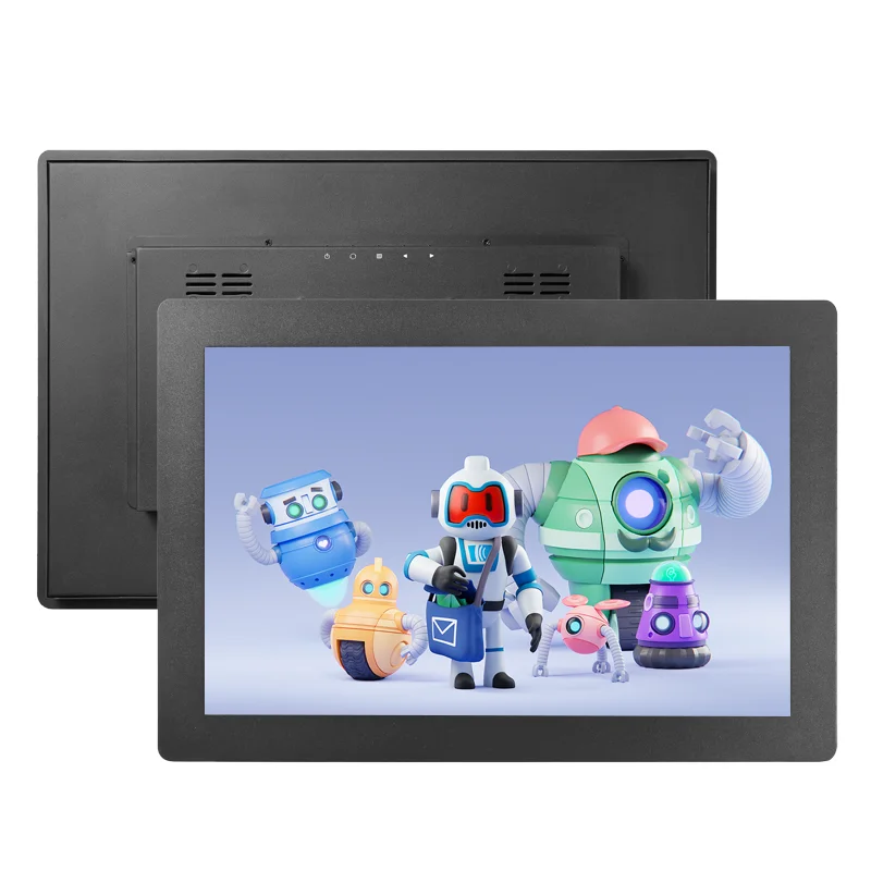 Industry Automation 18.5 Inch 1920*1080 LCD Embedded Capacicitve/Resistive Touch Screen Monitor with HDMI VGA USB Input