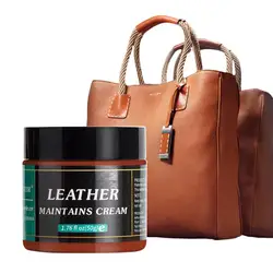 Leather Colour Restorer Recolour Balm For Leather Upholstery Color Repair Cream For Faded & Scratched Sofas Cars Shoes Gloves