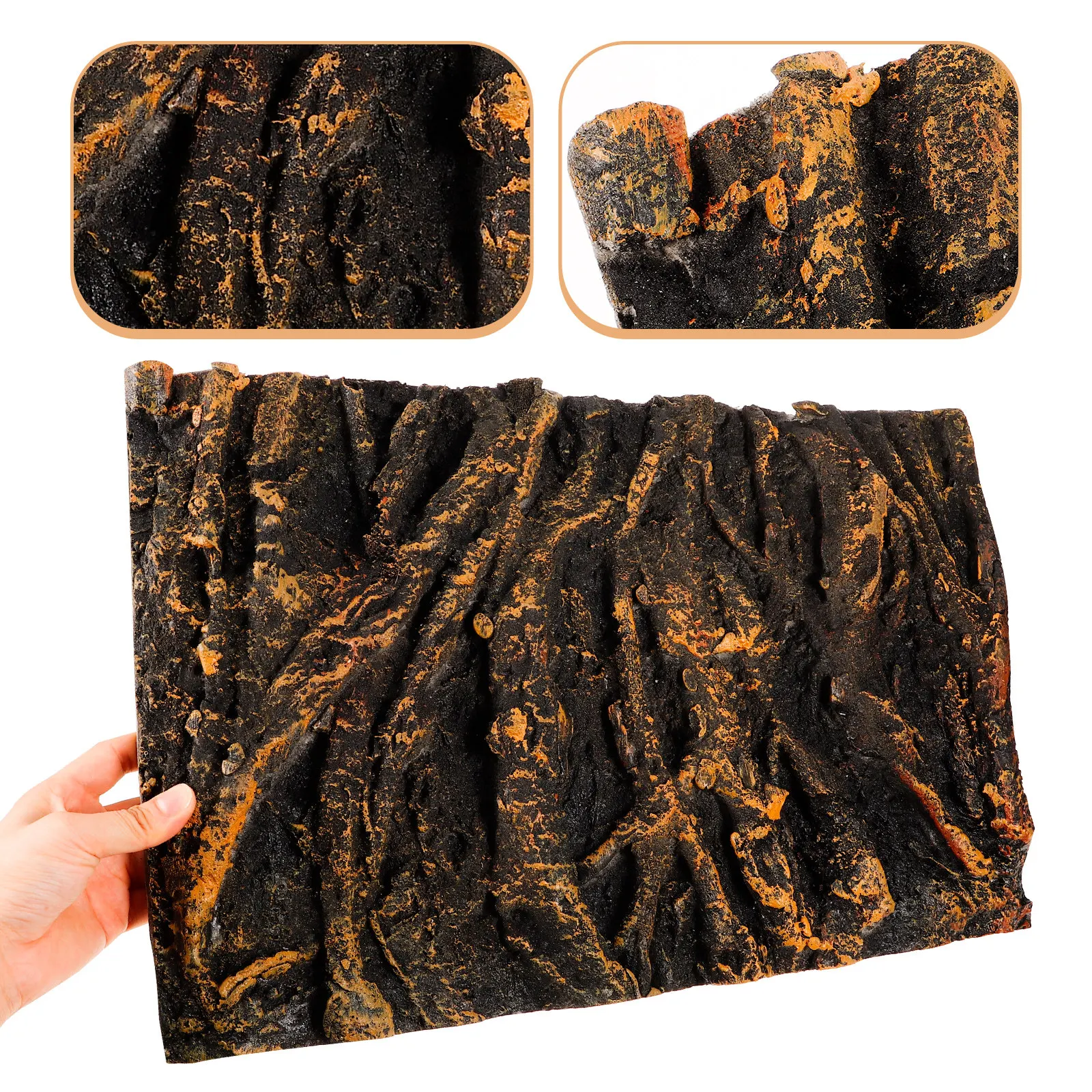 

Tree Root 3D PU Background Panel Realistic Aquarium Backdrop Board Fish Tank Reptile Terrarium Decorative Landscape