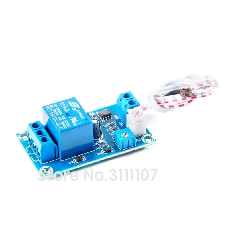 XH-M131 DC 5V 12V 24V Photoresistor Relay Module Detection Sensor brightness  Light Control Switch Photorelay Automatic Control