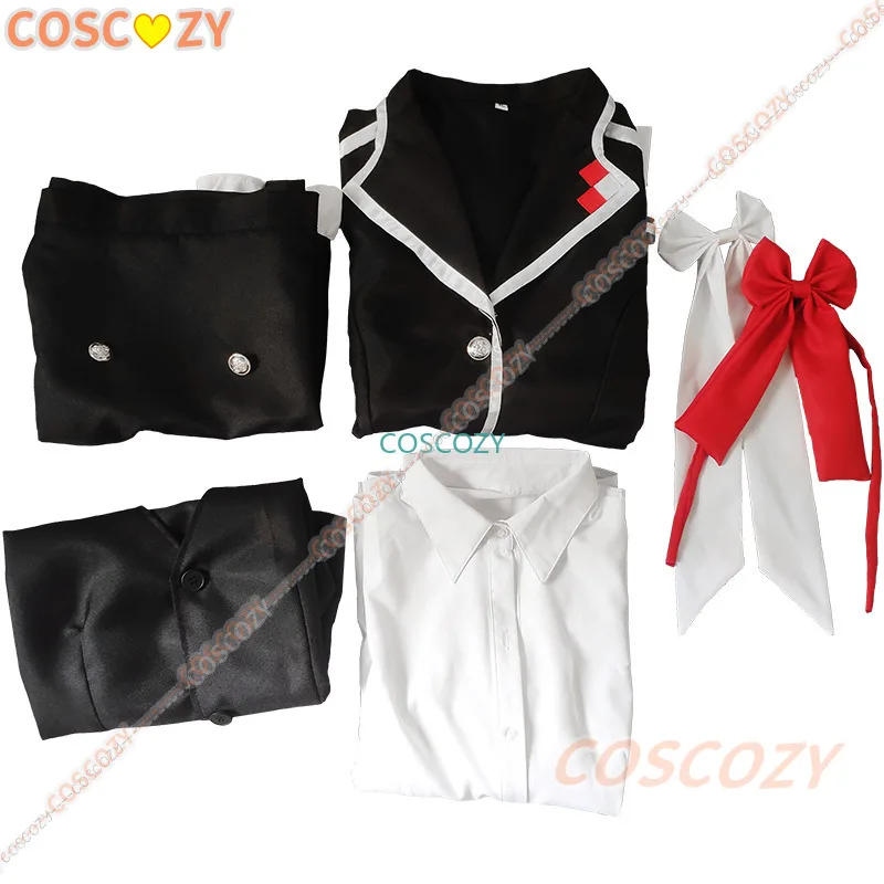 DIABOLIK LOVERS Komori Yui School Uniform Dress Outfit parrucca Anime personalizza costumi Cosplay abbigliamento donna Custom-Make Any Size