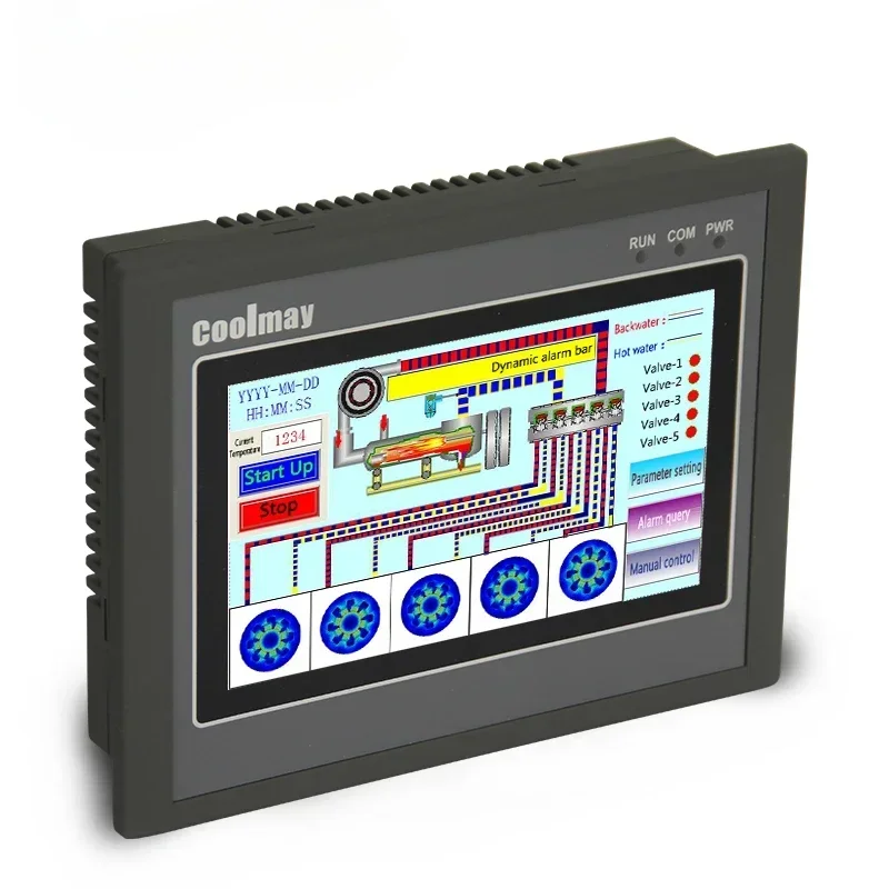 4.3inch  plc built in hmi  relay output for SCADA remote controller for EX3G-43KH-24MR