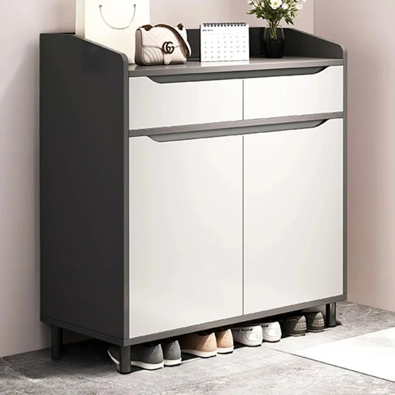 Creative Outdoor Shoe Cabinets Dorm Storage Modern Wooden Organizer Entryway Shoe Rack Small Display Zapatero Home Decoration