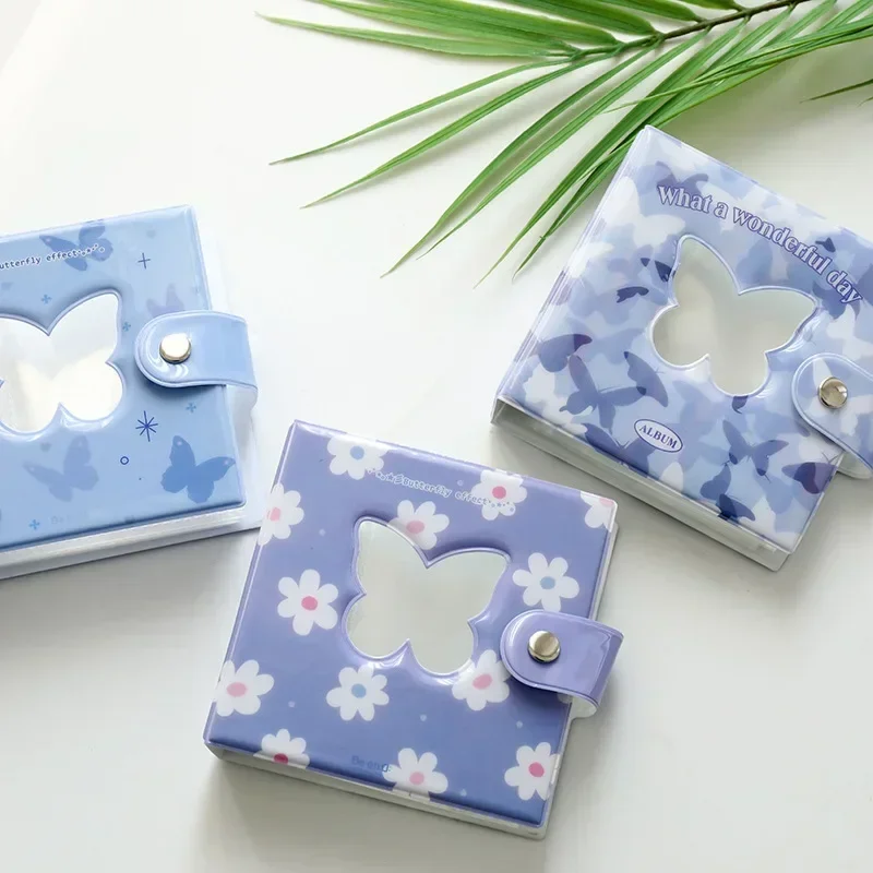 3 Inch Photo Album Love Heart Hollow photocard holder Kpop Card Binder Cute Bear Milk Album Instax Scrapbook Album Collect Book