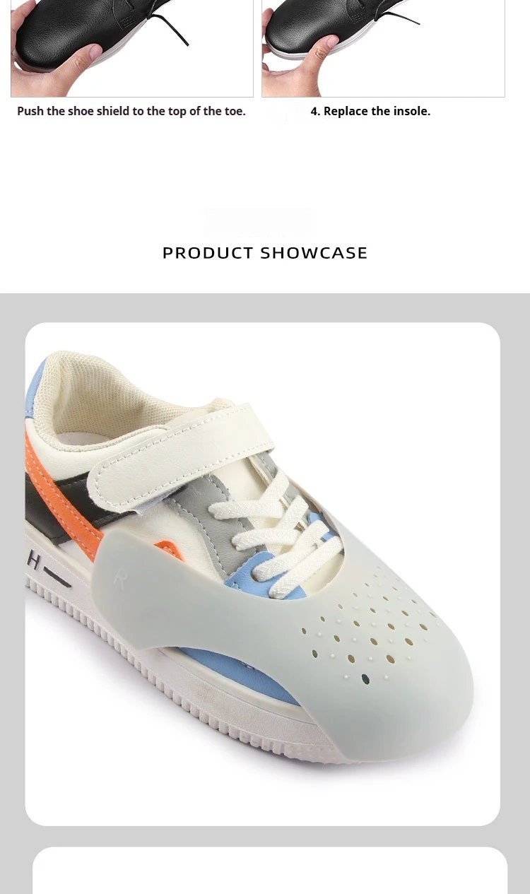 Innenstütze für Sneaker, Zehenkappe, Schuhspanner, Faltenschutz für Schuhe, Anti-Falten-Biegung, Rissschutz – Detail 9