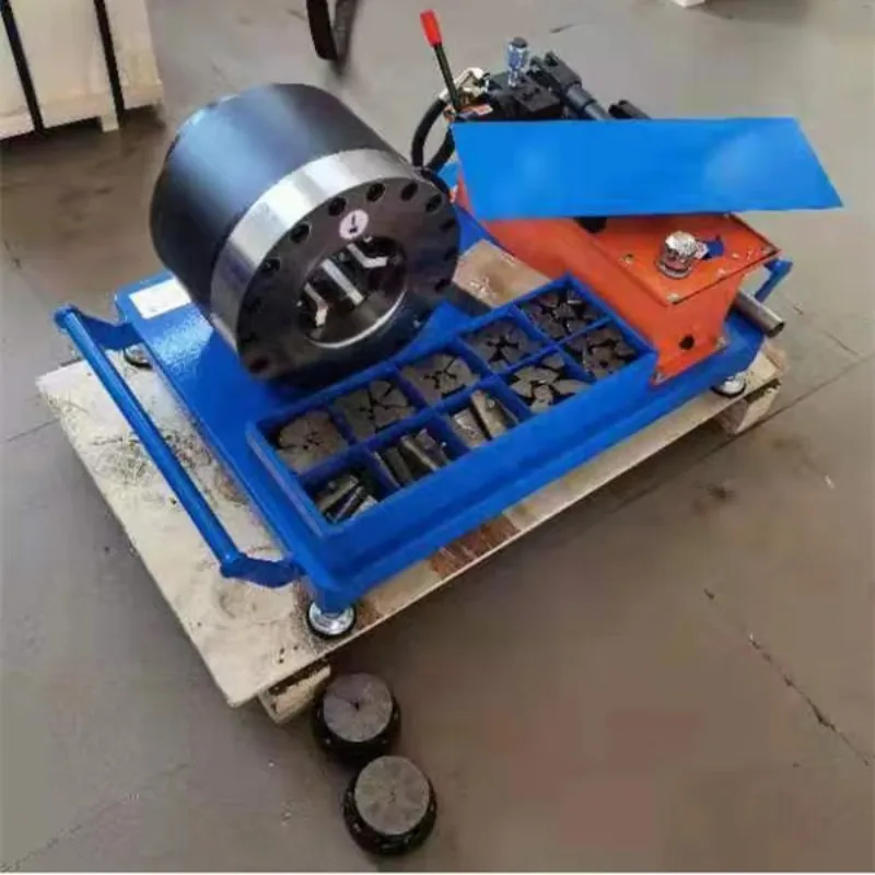 

Hand Operate Hydraulic Crimper Manual 2'' 1/8-1'' Lock Band Brake Pipe Press Hose Crimping Machine