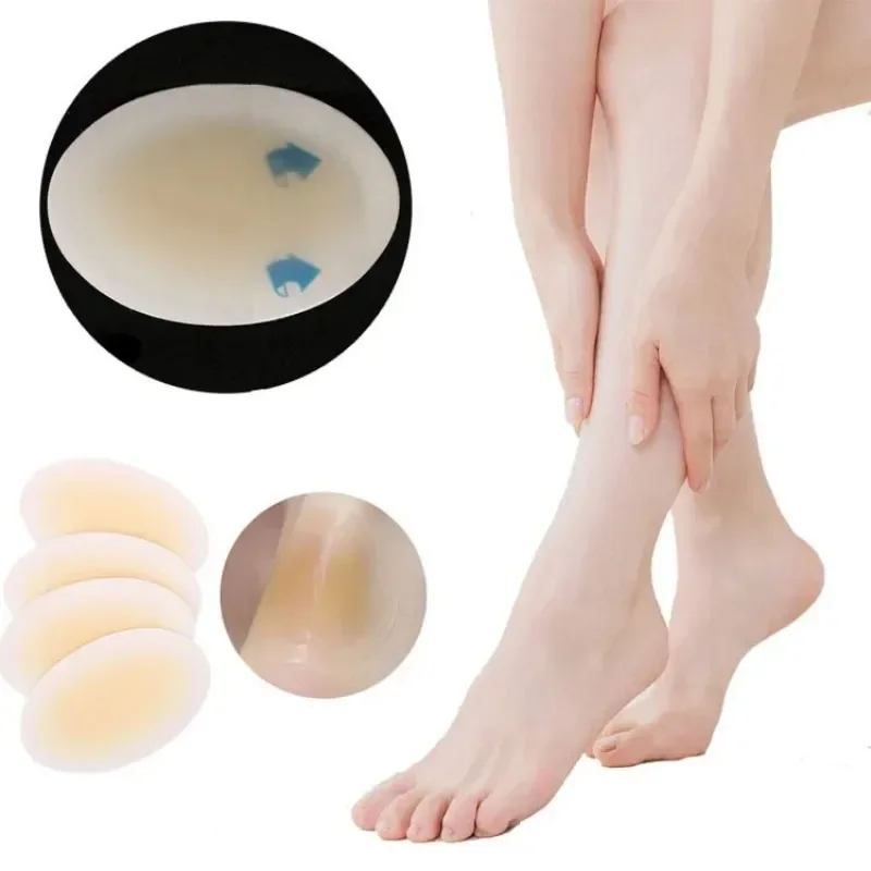 5PCS Gel Shoes Stickers Soft Hydrocolloid Pads Relief Pain Blisters Bunions Corns Calluses Friction Pressure Spots Heel Pain