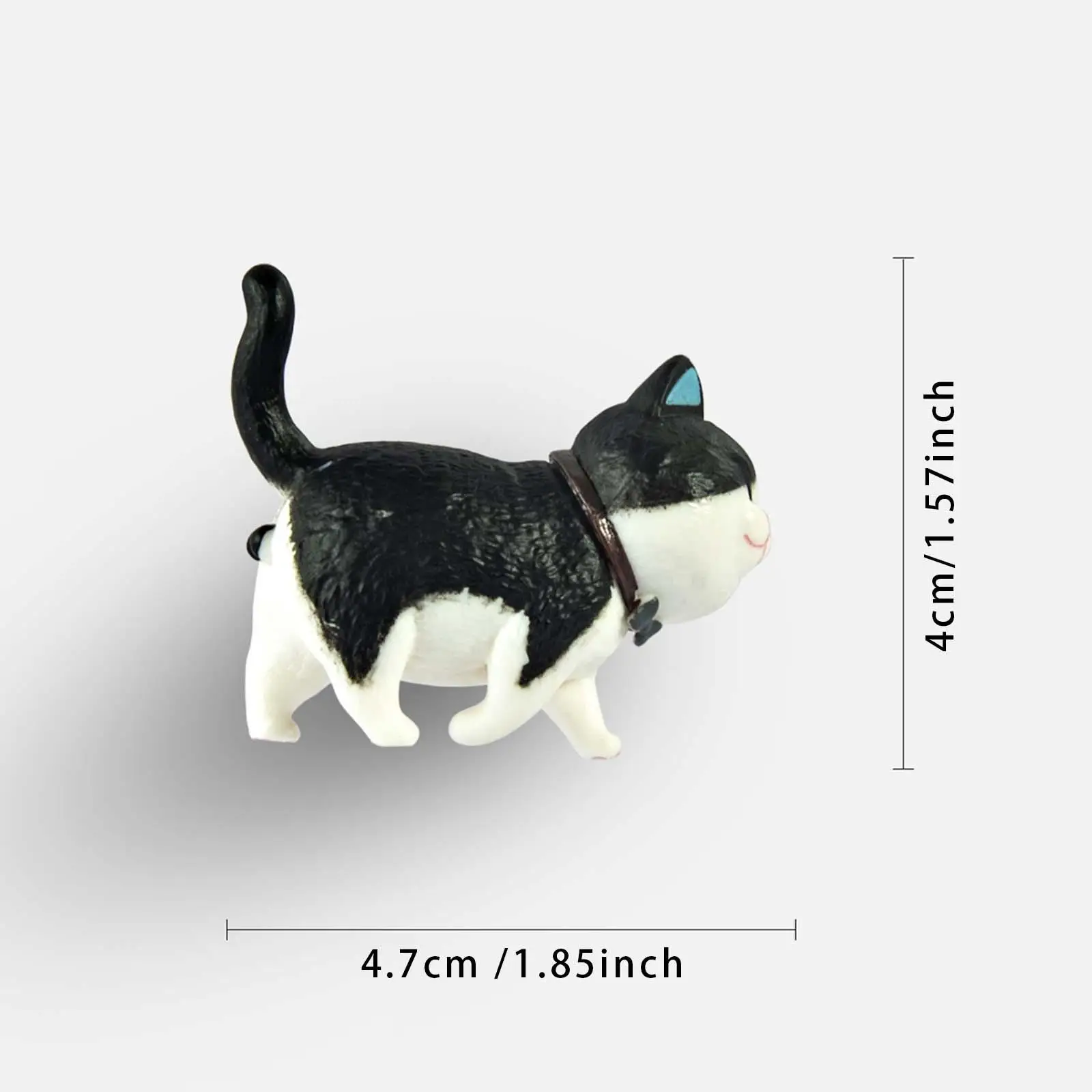 2 Pieces Cat Figurine Cabinet Knobs Cute Easy to Install Lovely Dresser Handles