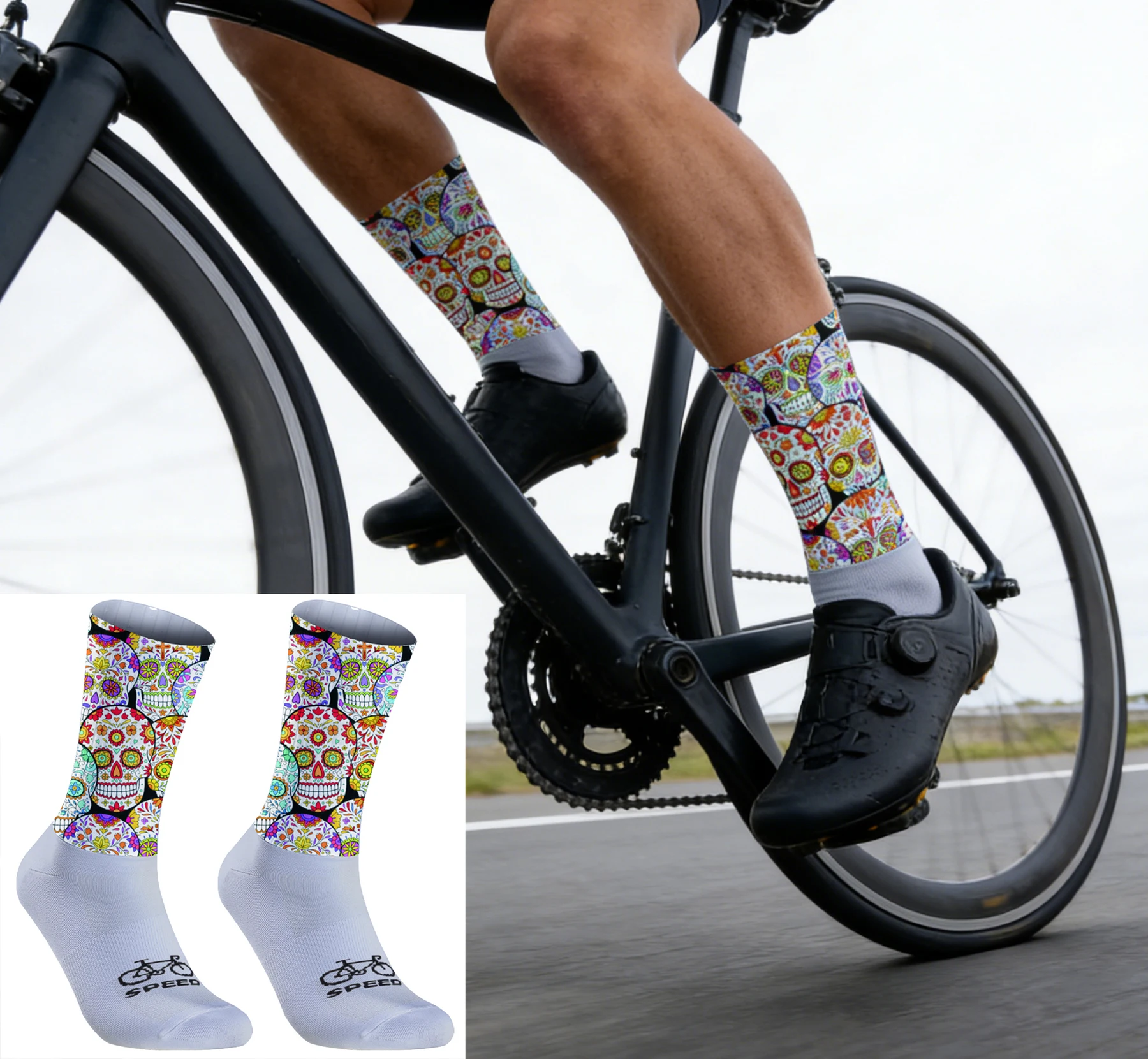 

Special soft and comfortable cycling socks for cycling sports, you deserve a comfortable ride