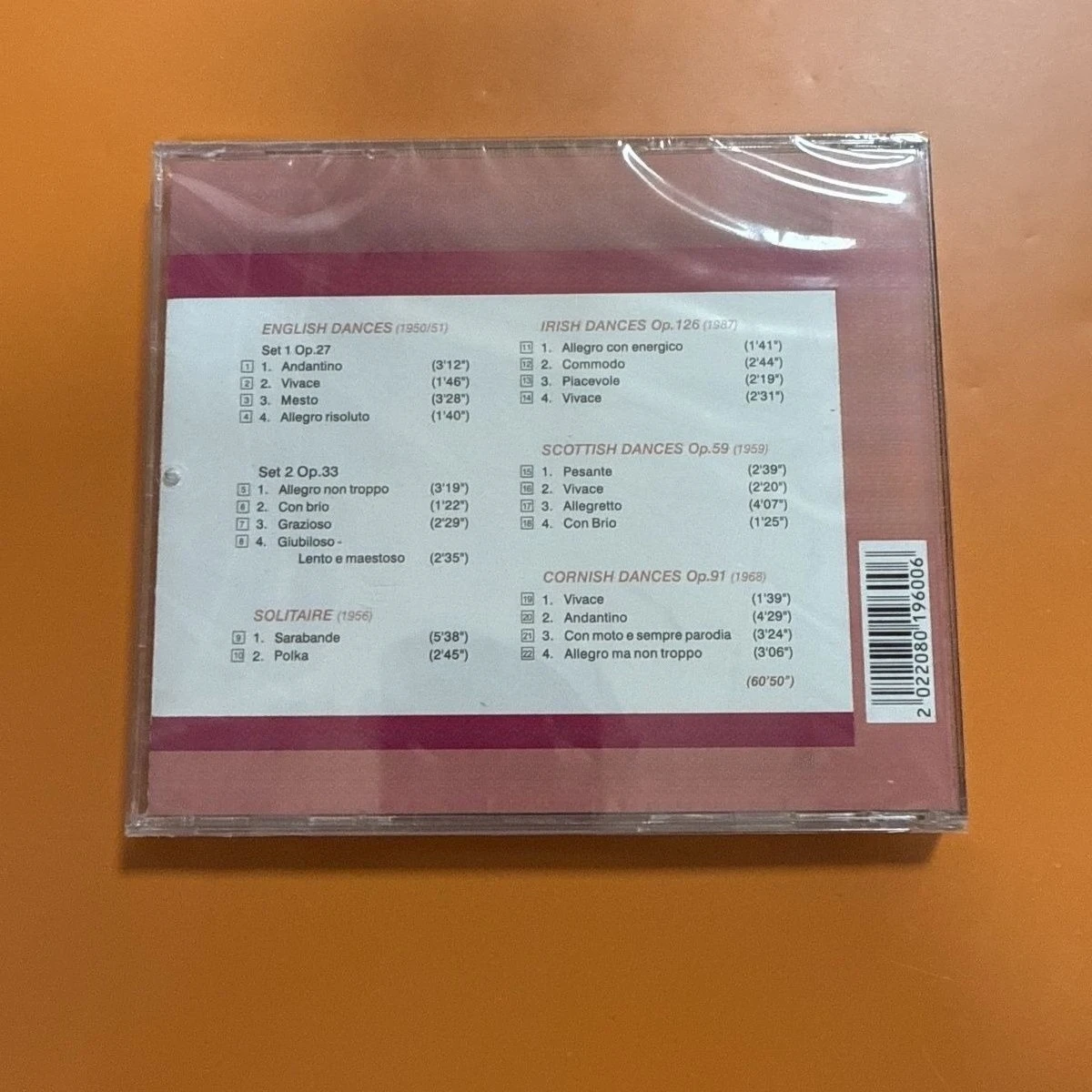 Classical Orchestral Dance Mus - Audio Music Cd ulasan dan harga
