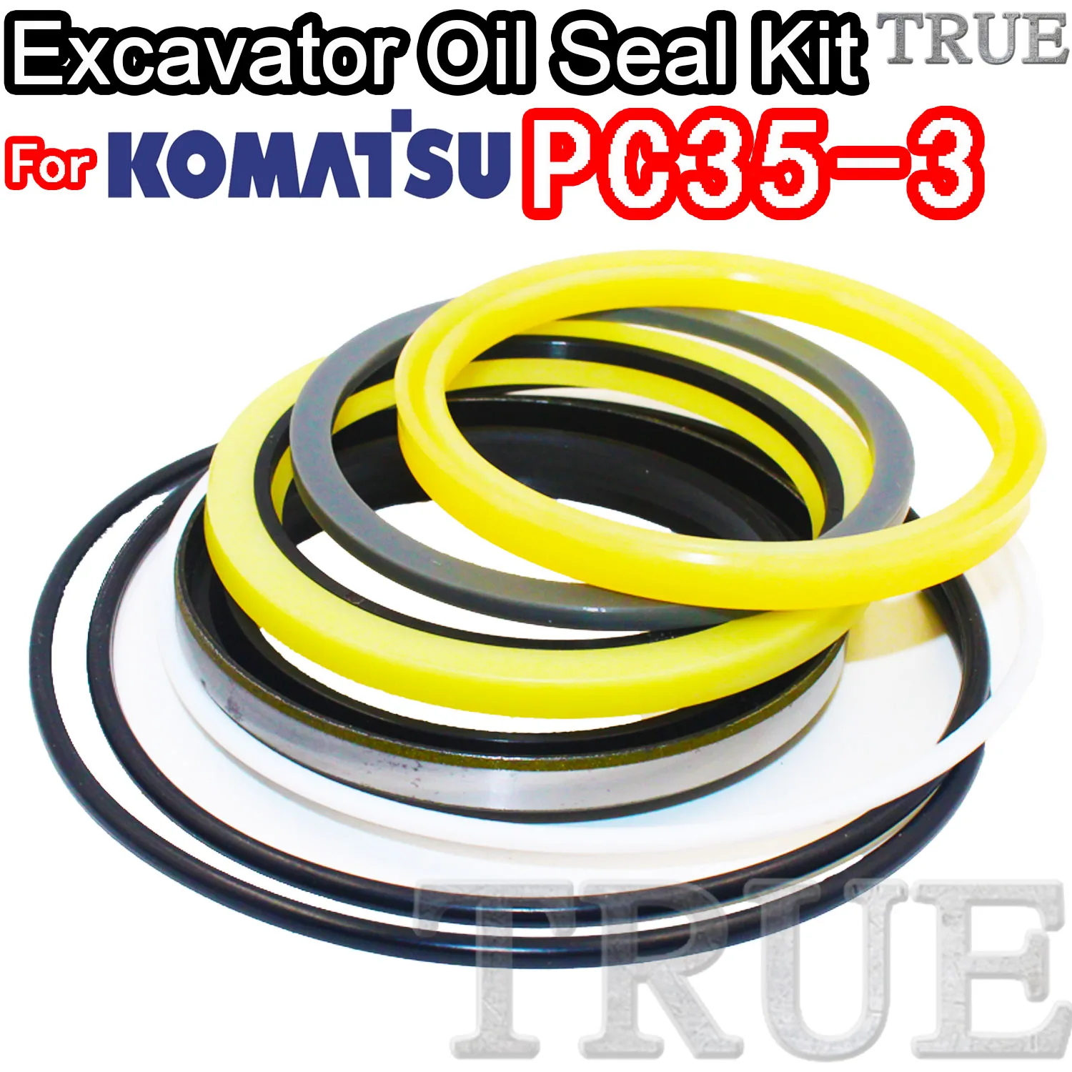 

For KOMATSU PC35-3 Excavator Oil Seals Kit Repair Spovel Hammer Construction Tool Set Pack Heavy Master Excavating Machinery