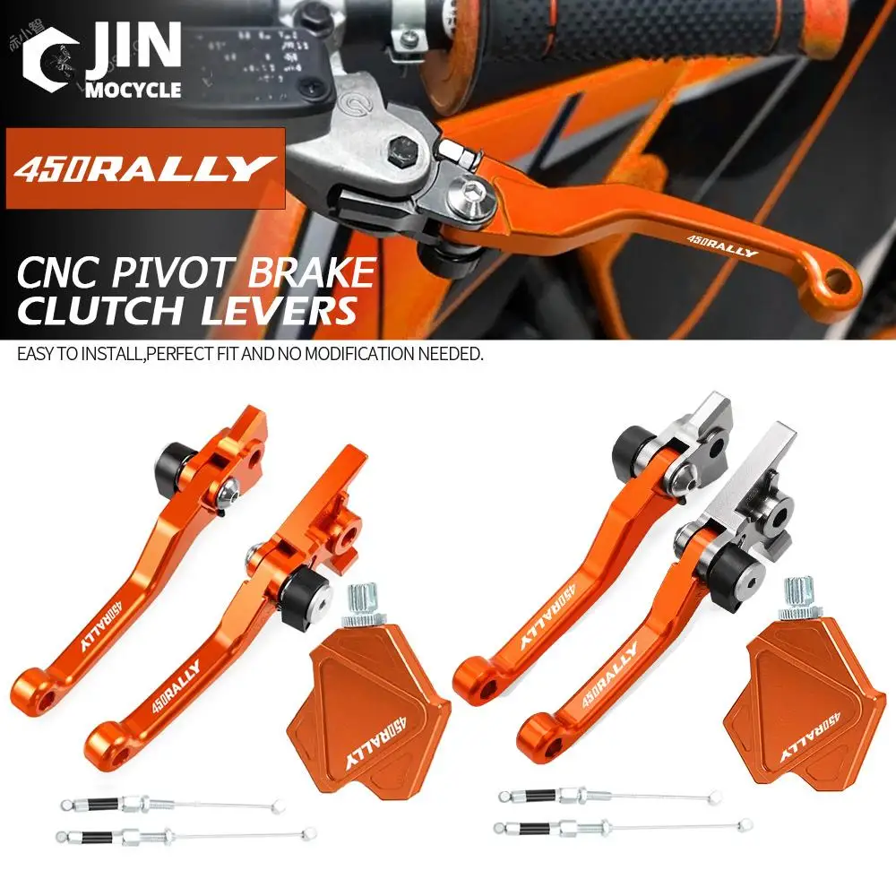 

Motorcross Dirt Bike CNC Brake Clutch Levers Stunt Clutch Pull Cable Lever Easy System For 450 Rally Replica 2015 2016 2017