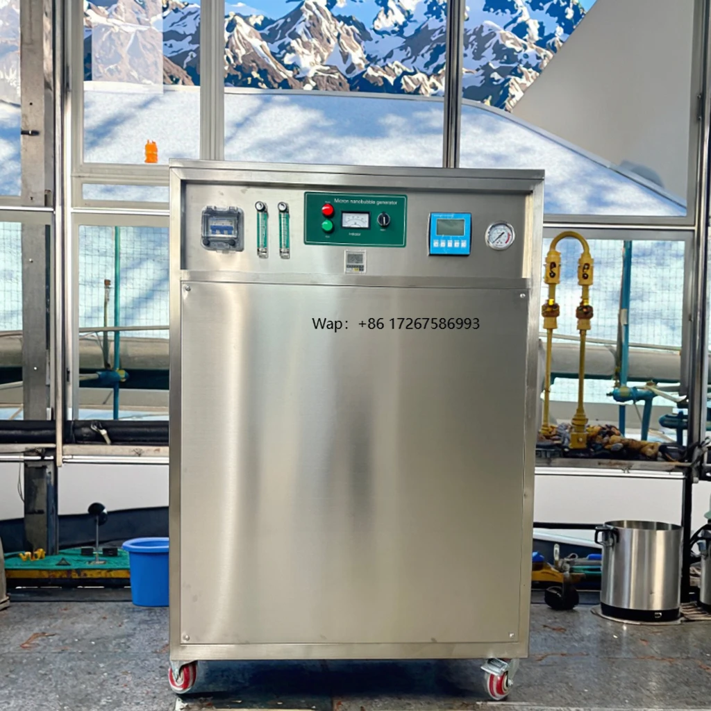 Antiseptic Effect Micro Nano Bubble Generator Pond Aquaculture Equipment with High Efficiency Nano Pump