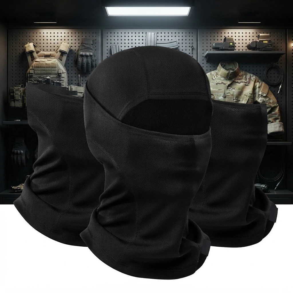 Atmungsaktive Sturmhaube, Skimaske, Unisex, vollständige Gesichtsbedeckung, winddicht, Kopfbedeckung zum Skifahren, Motorradfahren, Radfahren und für andere Outdoor-Sportarten, für Damen und Herren.