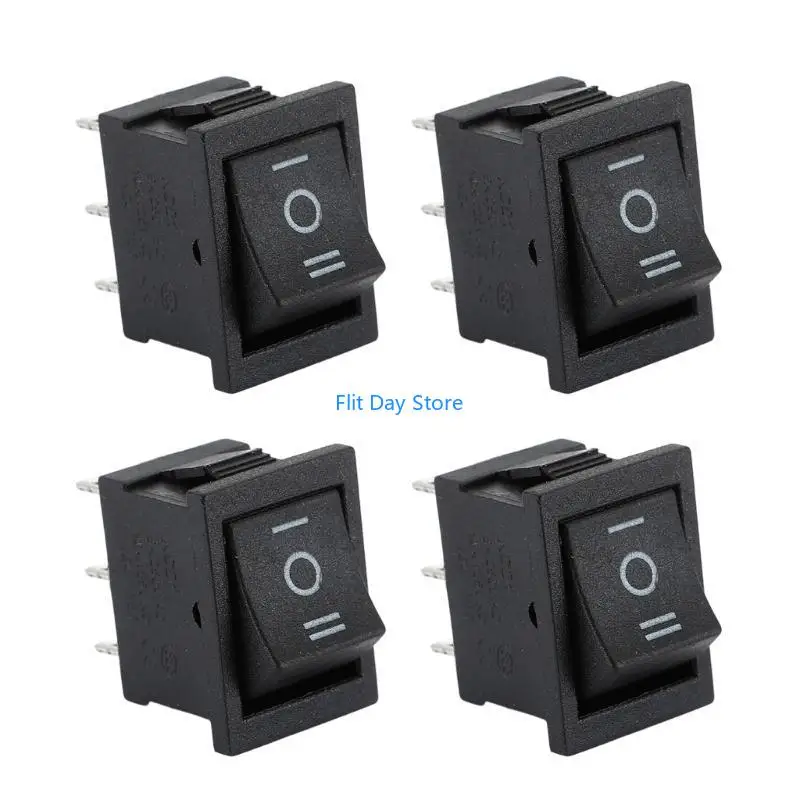 F92C 1/4/10pcs القوارب البحرية مفاتيح Rocker 6 دبوس 3 بوضع مفاتيح تبديل الروك