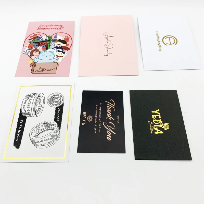 Customized product、High quality customized greeting thank you wedding business paper card for various occasions