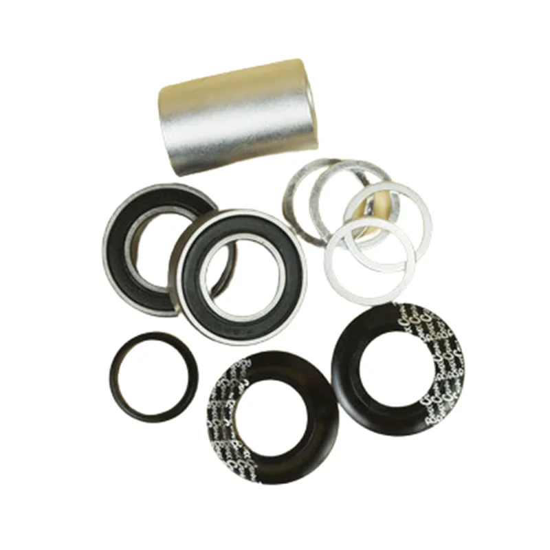 BMX Shaft Bearing Set, New Aluminum Alloy Dust Cover, Outer Diameter of 41mm and Inner Diameter of 22mm, MIDbb