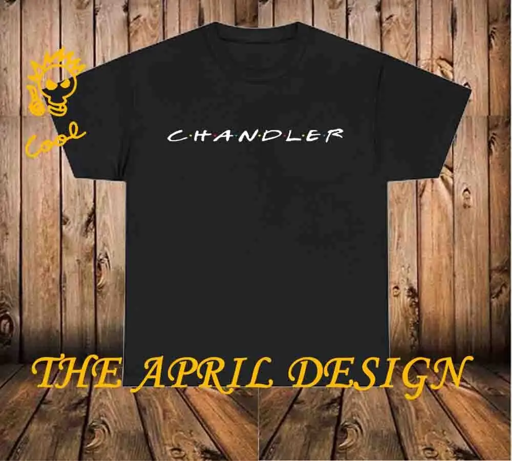 Hot Item !! New Friends Chandler Bing Logo T Shirt funny Size S-5XL Many Color