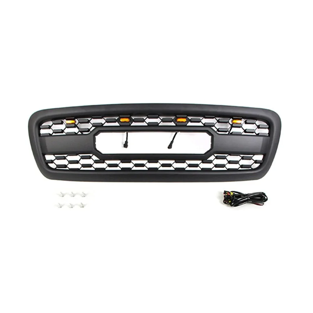 For Toyota Sequoia 2001-2004 High Quality Trim Hood Mesh Cover Car Accessories Car Front Bumper Grill Radiator Grille