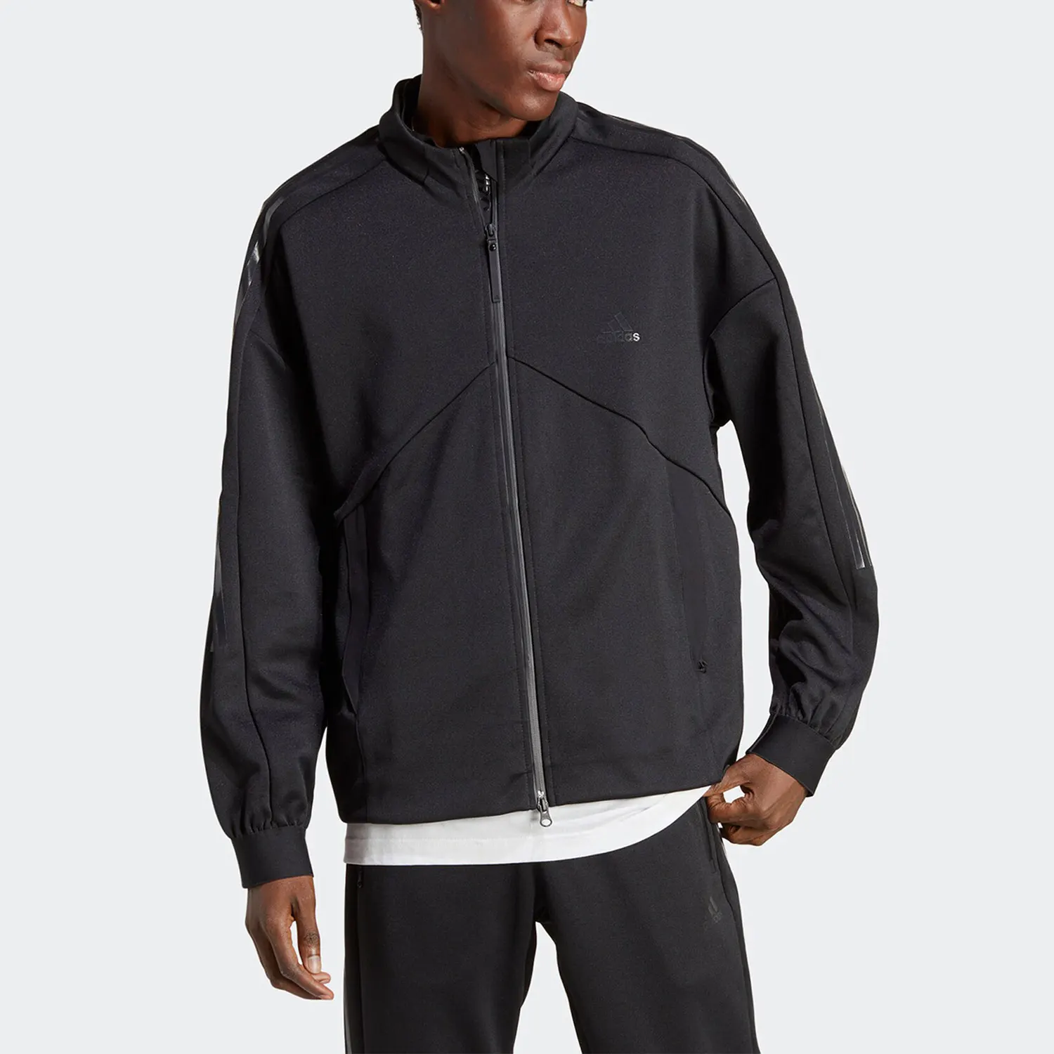 

Adidas genuine New Men's Casual Sport Stand Collar Jacket HY3785